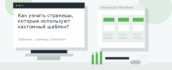 Как узнать страницы, которые используют кастомный шаблон?